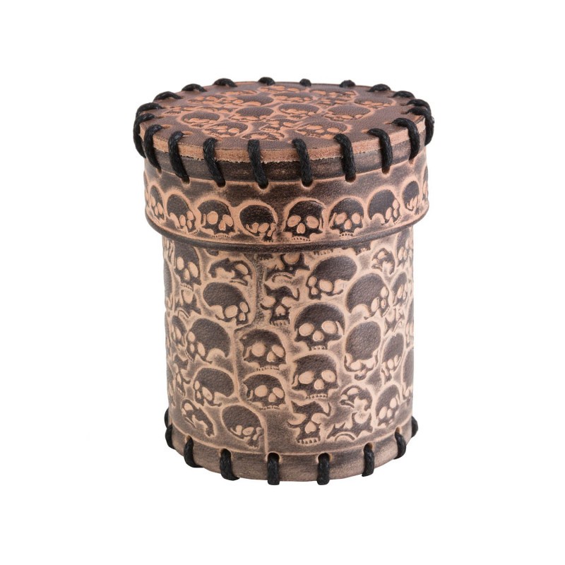 Dice Cup: Skully Beige