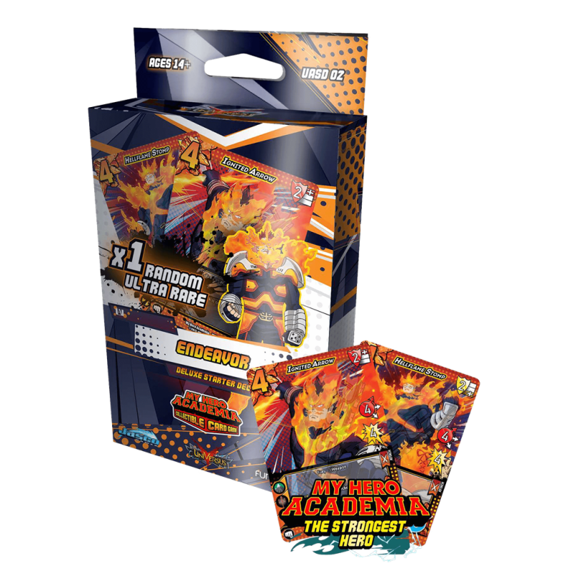 UniVersus My hero Academia: CCG Endeavor Deluxe Starter Deck