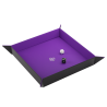 GG: Magnetic Dice Tray Square Black/Purple