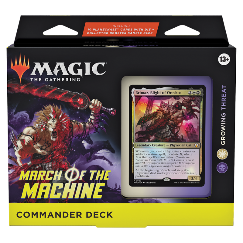 MTG March Of The Machines - Commander Deck - Growing Threat