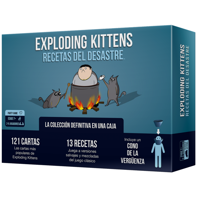 Exploding Kittens: Recetas del Desastre