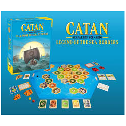 Catan Seafarers Scenario - "Legend of the sea Robbers"