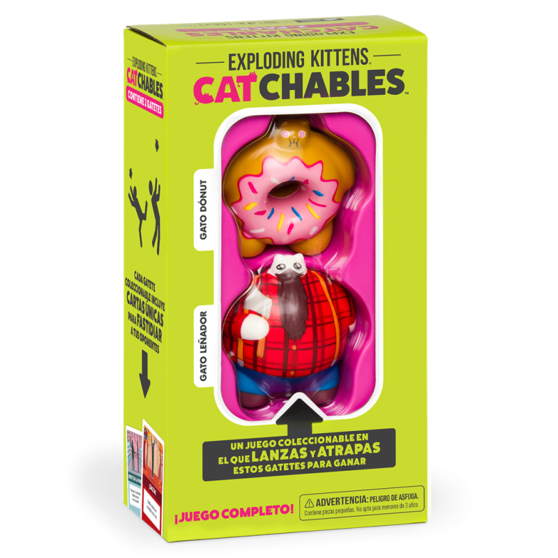 Catchables: Gato donut y leñador