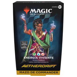 MTG Aetherdrift - Commander Energía viviente Español