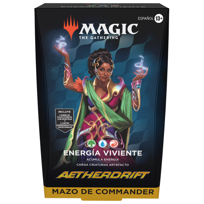 MTG Aetherdrift - Commander Energía viviente Español