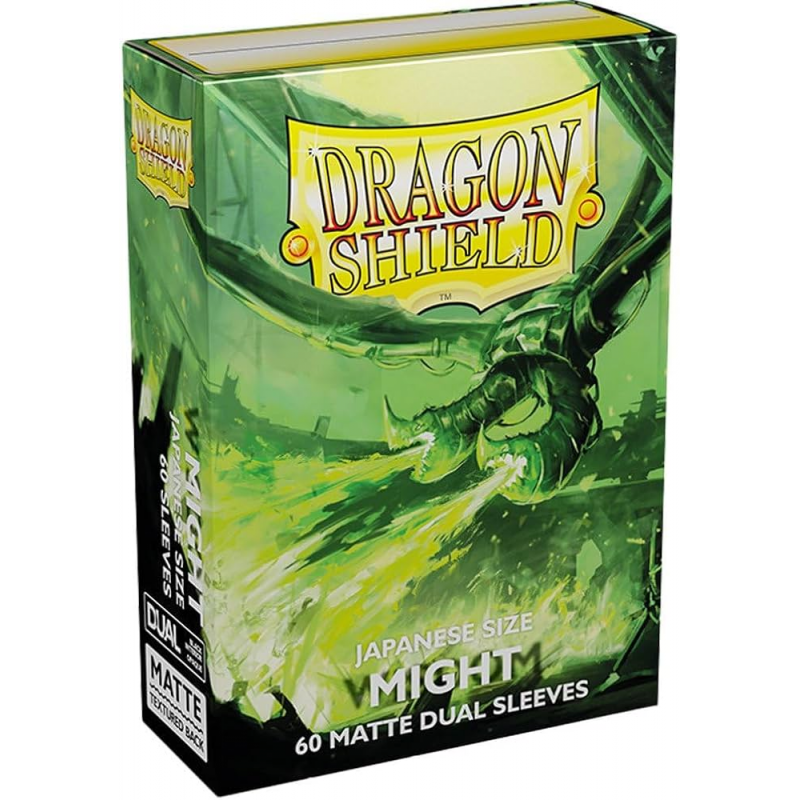 Dragon Shield Sleeves - 60 Japanese - Might Dual Matte