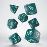 Classic RPG - Stormy & white Dice Set