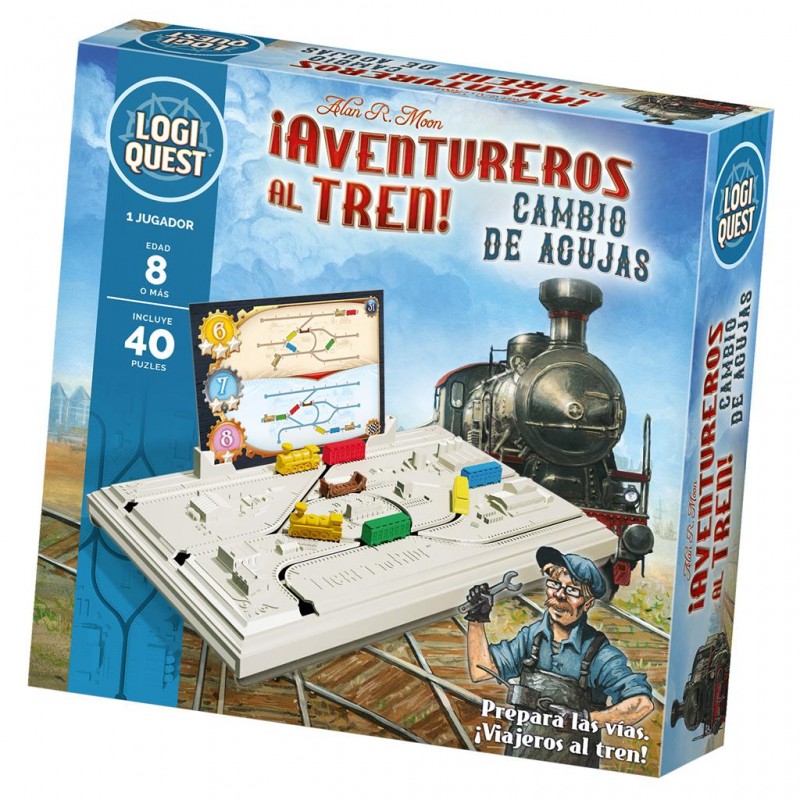 Logiquest - ¡Aventureros al Tren! Cambio de Agujas